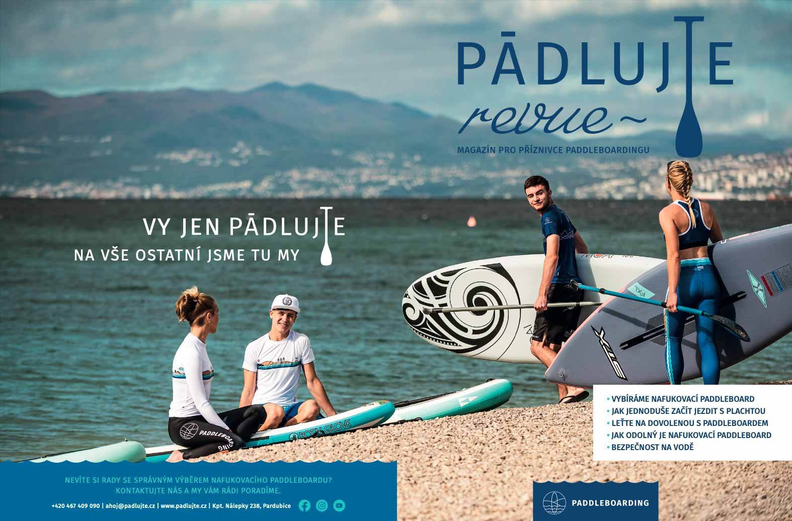 Magazín pro příznivce paddleboardingu 2023 ke stažení v PDF