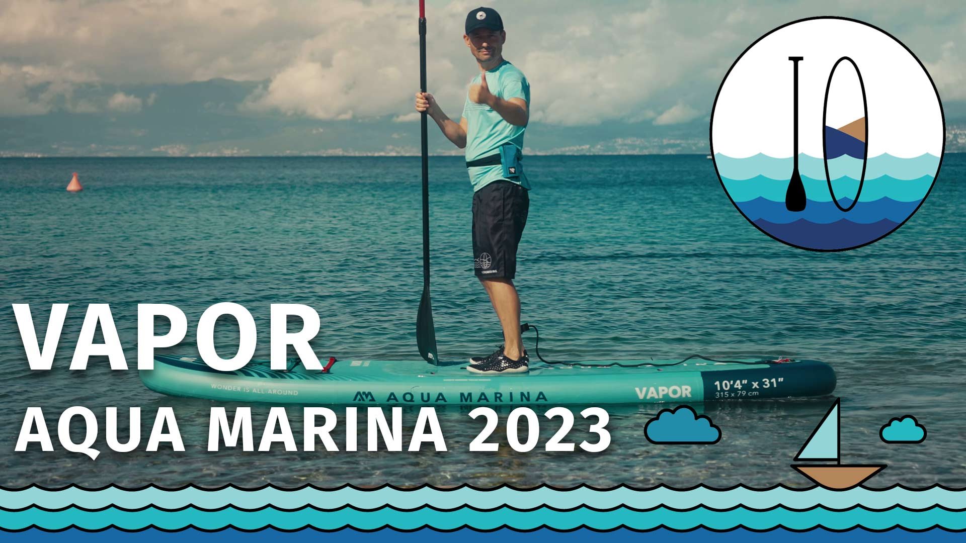 Recenze paddleboardu AQUA MARINA VAPOR 2023/24