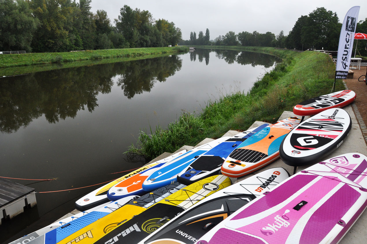 Sportovní park Pardubice 2017 - prezentace nafukovacích paddleboardu 4SUP.CZ