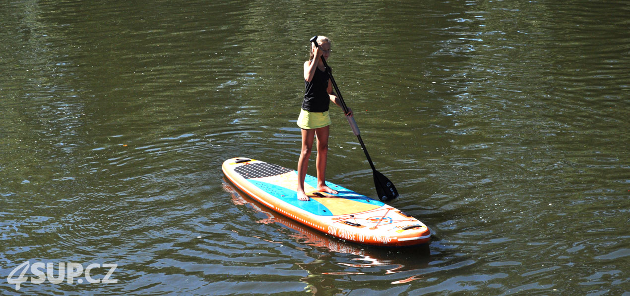 Sportovní park Pardubice 2017 - prezentace nafukovacích paddleboardu 4SUP.CZ