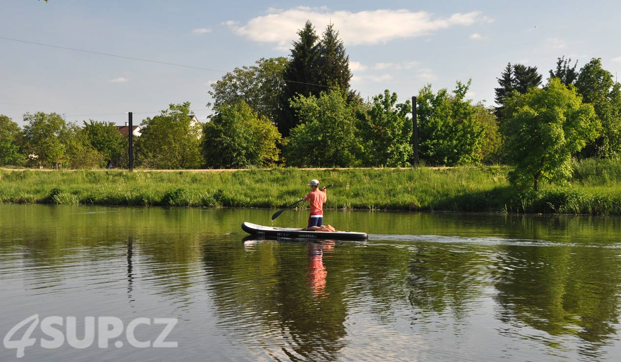 D7 Universal+ Nafukovací paddleboard Pardubice Na Špici