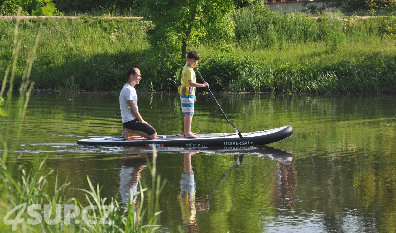 D7 Universal+ Nafukovací paddleboard Pardubice Na Špici