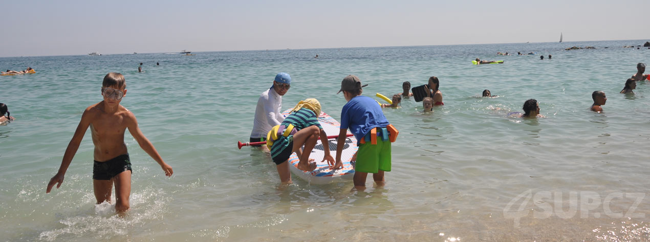 Stand Up Paddling výlet na moři