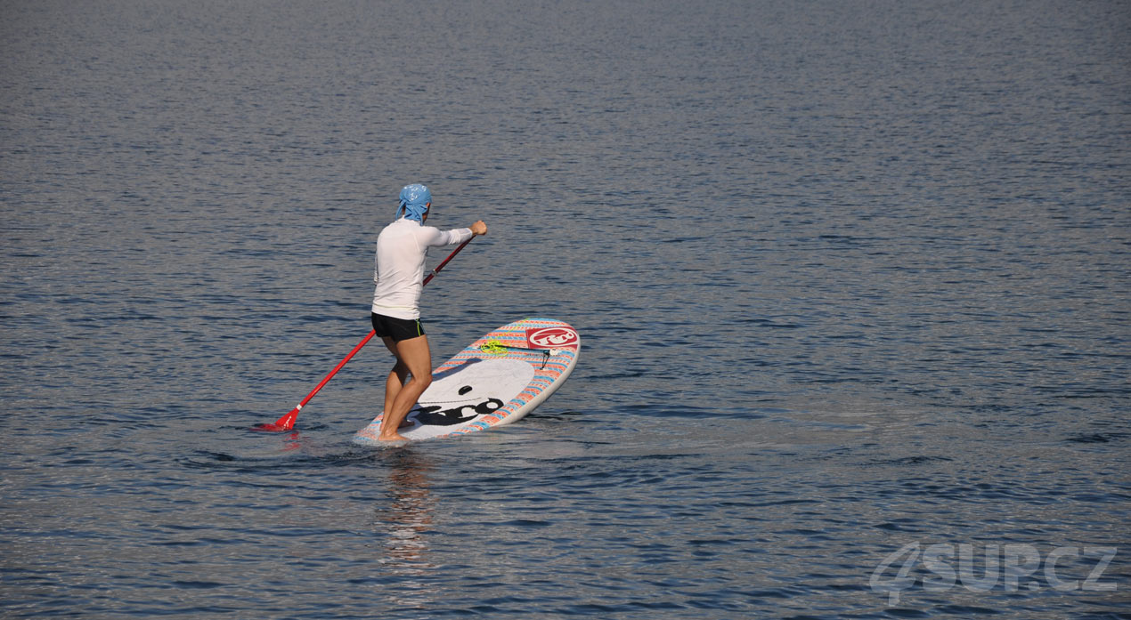 Rychlá otočka na Stand Up Paddleboardu