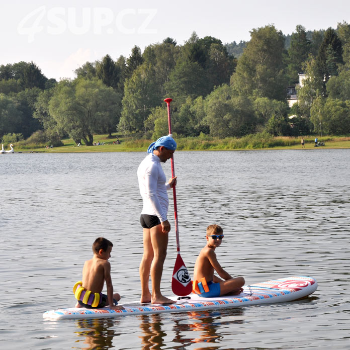 Sečská přehrada Stand up paddleboard