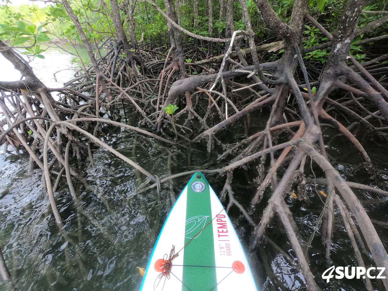 Do džungle na paddleboardu, Thajsko, Tarutao, Aquadesign 11'6 Tempo