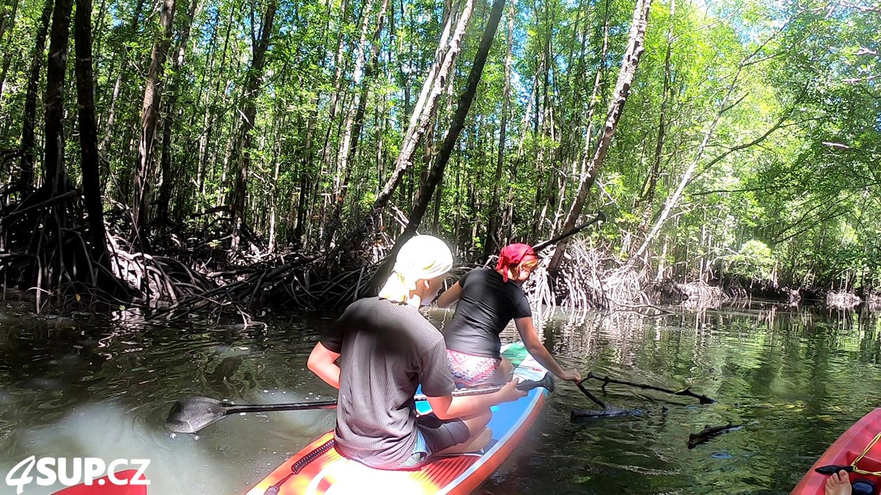 Do džungle na paddleboardu, Thajsko, Tarutao, Aquadesign 11'6 Tempo