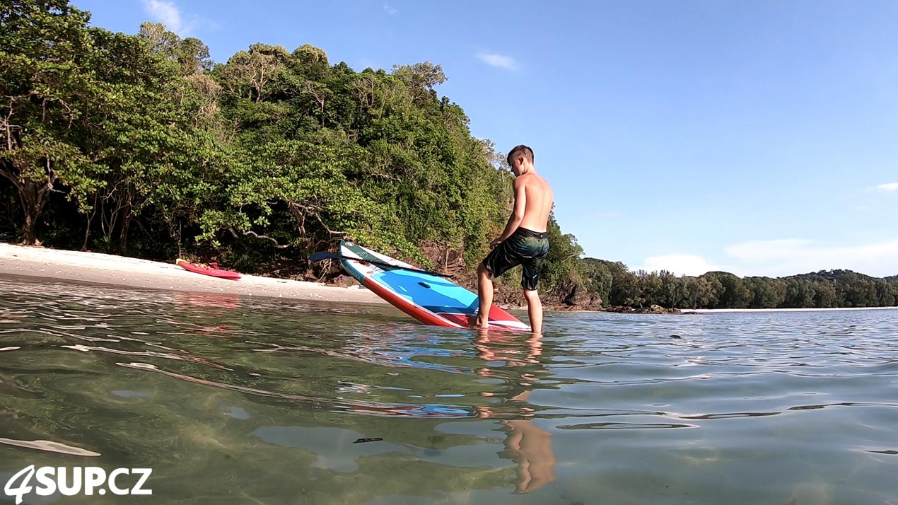 Do džungle na paddleboardu, Thajsko, Tarutao, Aquadesign 11'6 Tempo