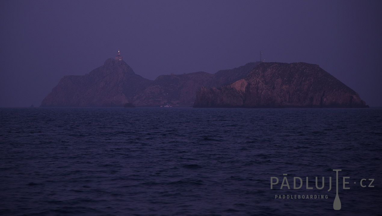 Ostrov Palagruža na paddleboardech