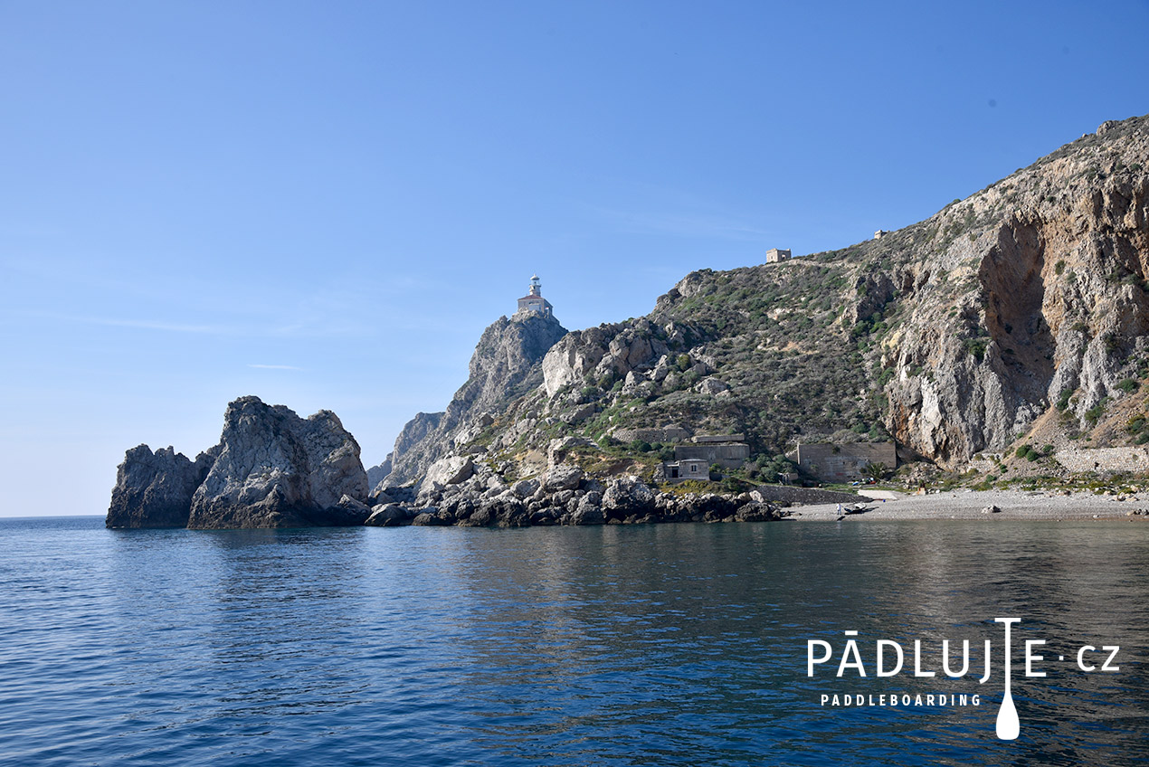 Ostrov Palagruža na paddleboardech