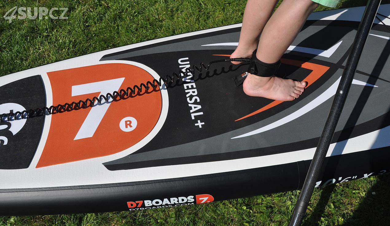 SHARK Coil Leash 10' - pojistný řemínek pro paddleboardy