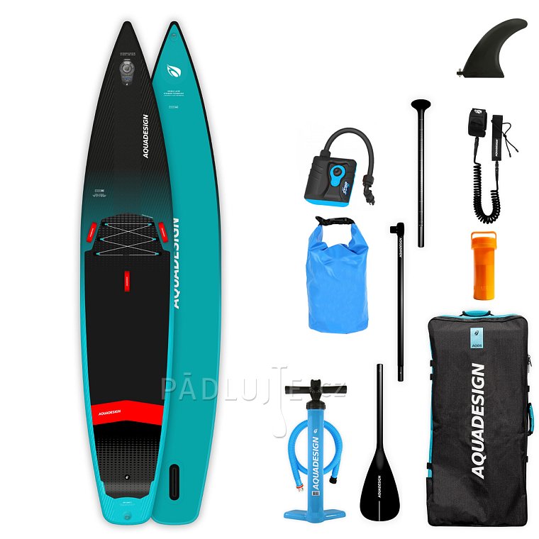 AQUADESIGN Air Swift 12'6 - nafukovací paddleboard