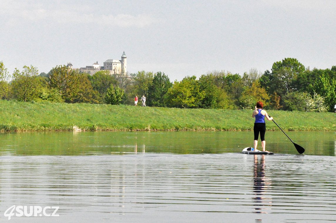 AQUADESIGN AIR SWIFT 12'6 nafukovací paddleboard - Pardubice, Park Na Špici
