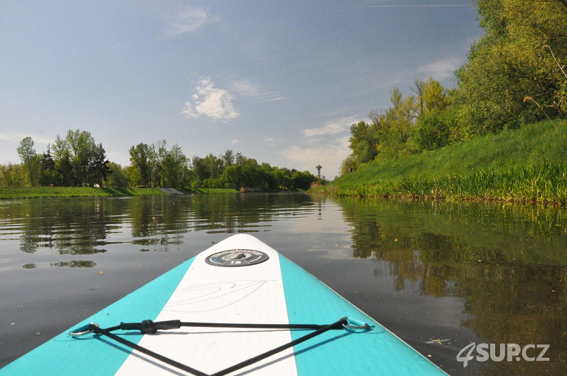 AQUADESIGN AIR SWIFT 12'6 nafukovací paddleboard - Pardubice, Park Na Špici