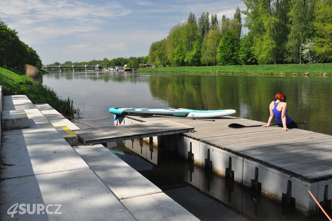 AQUADESIGN AIR SWIFT 12'6 nafukovací paddleboard - Pardubice, Park Na Špici