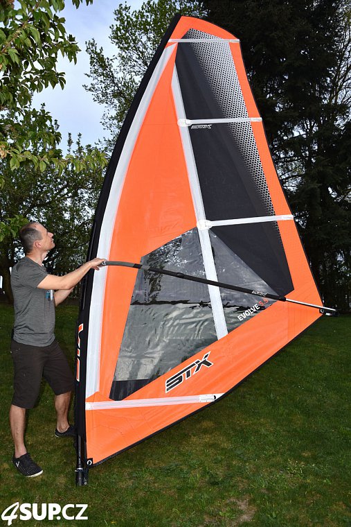STX EVOLEV RIG kompletní skládací plachta pro paddleboard nebo windsurfing