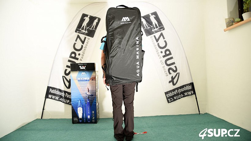 AQUA MARINA ZIP BACKPACK batoh pro nafukovací paddleboard