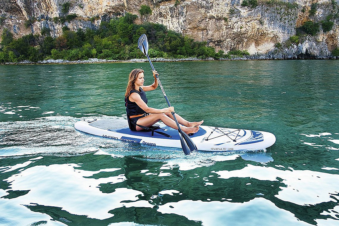 Nafukovací paddleboard HYDRO FORCE Oceana 10' s kajkovým pádlem a sedačkou