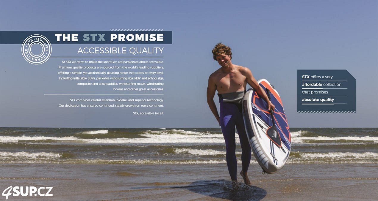 STX Tourer 11'6  Nafukovací Paddleboard a windsurfing