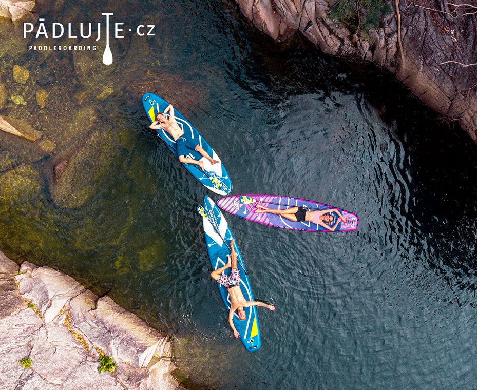 GLADIATOR PRO 10'6 s karbonovým pádlem - nafukovací paddleboard