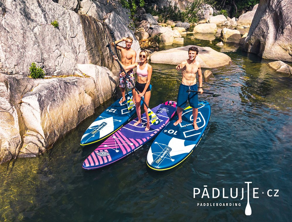 GLADIATOR PRO 10'6 s karbonovým pádlem - nafukovací paddleboard