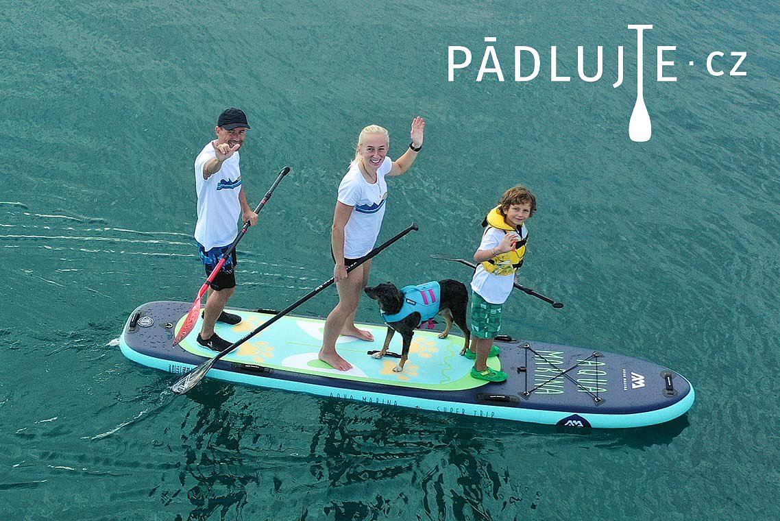 Rodinné paddleboardy na Pádlujte.cz - Pádlujte s námi