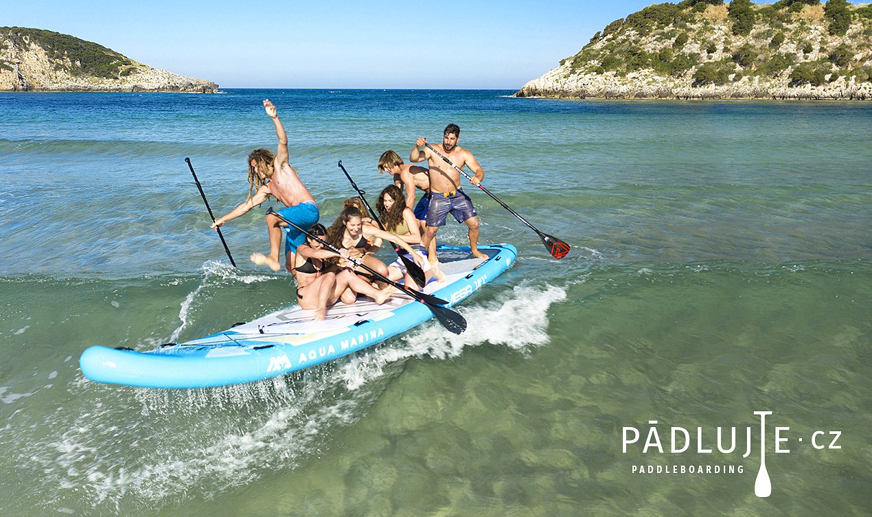 AQUAMARINA Mega - nafukovací paddleboard