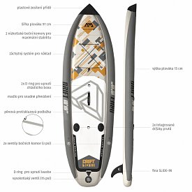 AQUA MARINA Drift 10'10 - nafukovací paddleboard