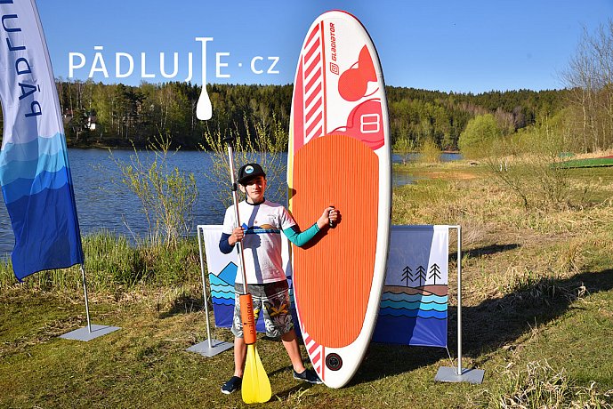 GLADIATOR KID 8 - nafukovací paddleboard