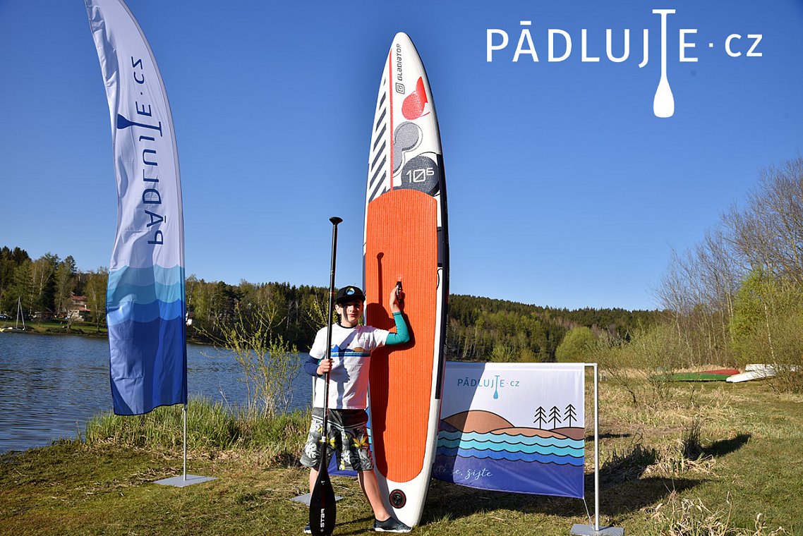 Nafukovací paddleboard GLADIATOR KID RACE 10'6