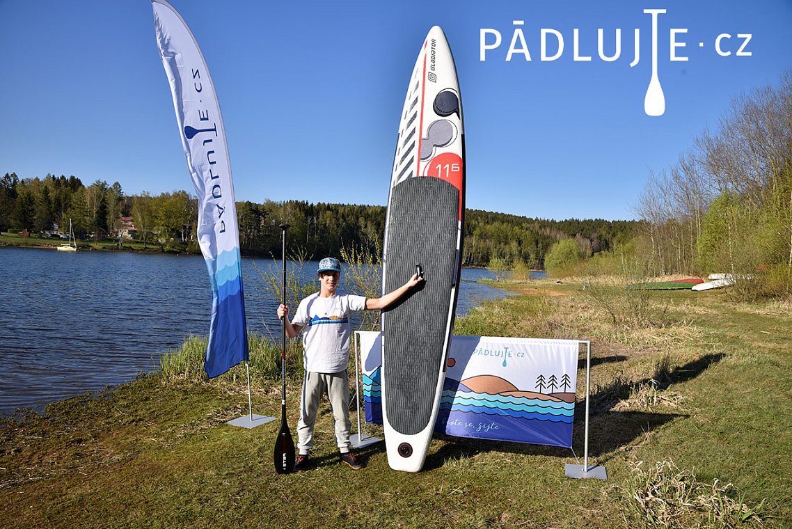 Nafukovací paddleboard GLADIATOR KID RACE 11'6