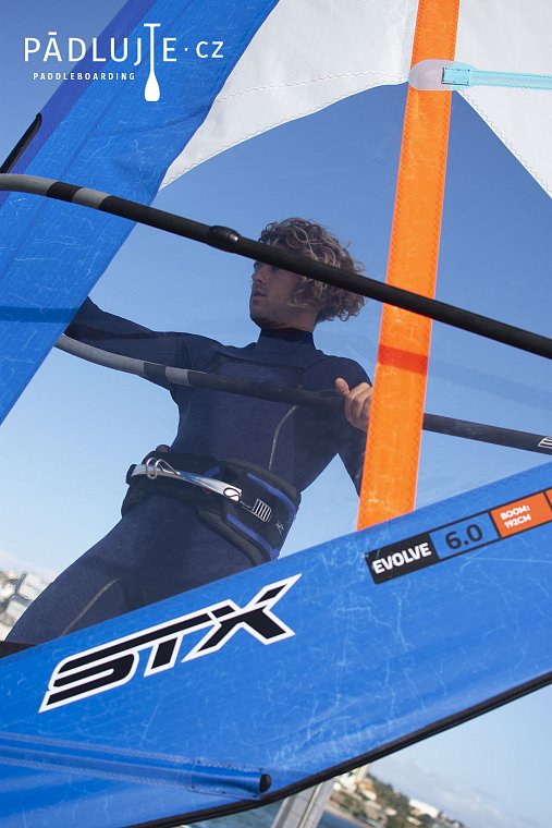 STX EVOLVE RIG model 2020 -  skládací plachta oplachtění pro paddleboard a windsurfing