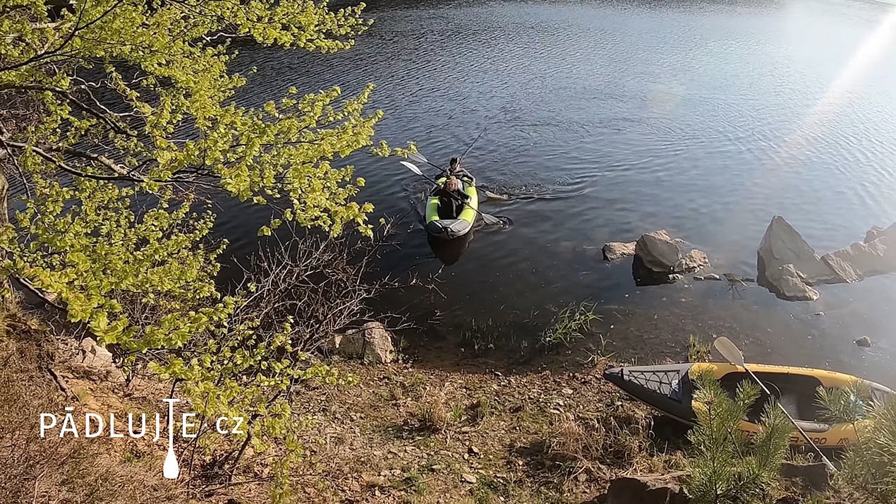 Nafukovací kajak AQUA MARINA LAXO 320 dvoumístný