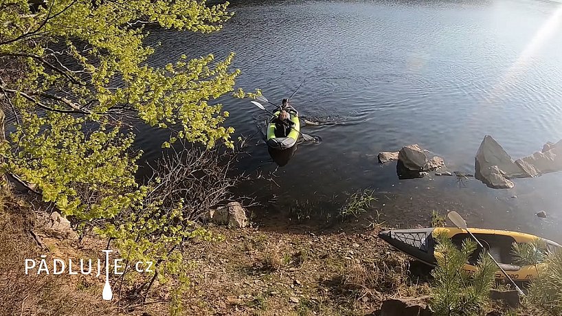 Nafukovací kajak AQUA MARINA LAXO 320 dvoumístný