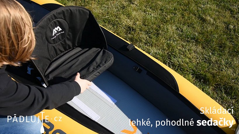 Nafukovací kajak AQUA MARINA MEMBA 390 dvoumístný