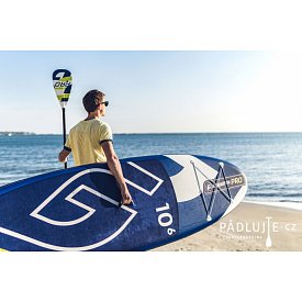 GLADIATOR Carbon Shaft 3-dílné nastavitelné pádlo pro paddleboard