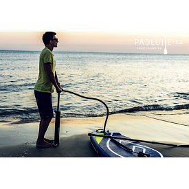 Pumpa GLADIATOR double action black - univerzální pumpa k paddleboardu