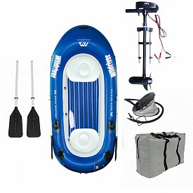 Nafukovací člun AQUA MARINA Wildriver blue + MOTOR AQUA MARINA T-18