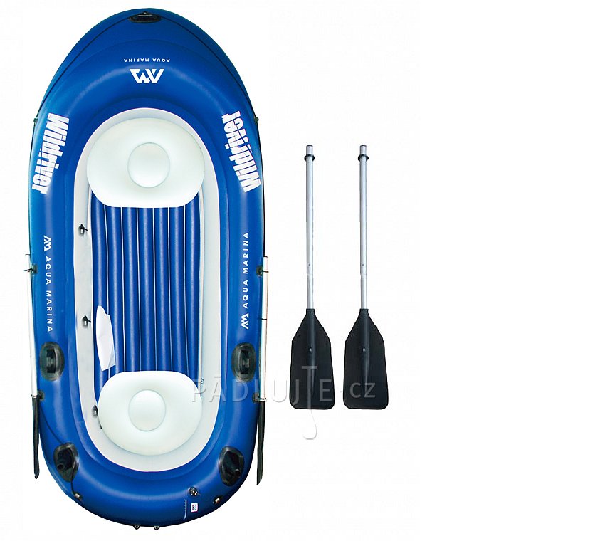 Nafukovací člun AQUA MARINA Wildriver blue + MOTOR AQUA MARINA T-18