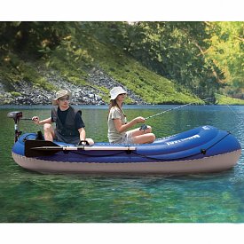 Nafukovací člun AQUA MARINA Wildriver blue + MOTOR AQUA MARINA T-18