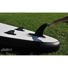 Fina elastická GLADIATOR US-BOX White 9'' pro paddleboardy