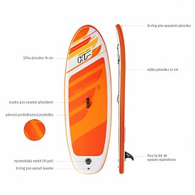 Paddleboard HYDRO FORCE AQUA JOURNEY 9'0 s pádlem - nafukovací paddleboard