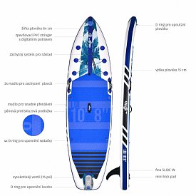 Paddleboard SKIFFO LUI 10'8 - nafukovací