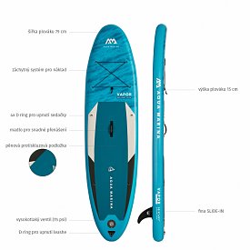 Paddleboard AQUA MARINA VAPOR 10'4 SADA