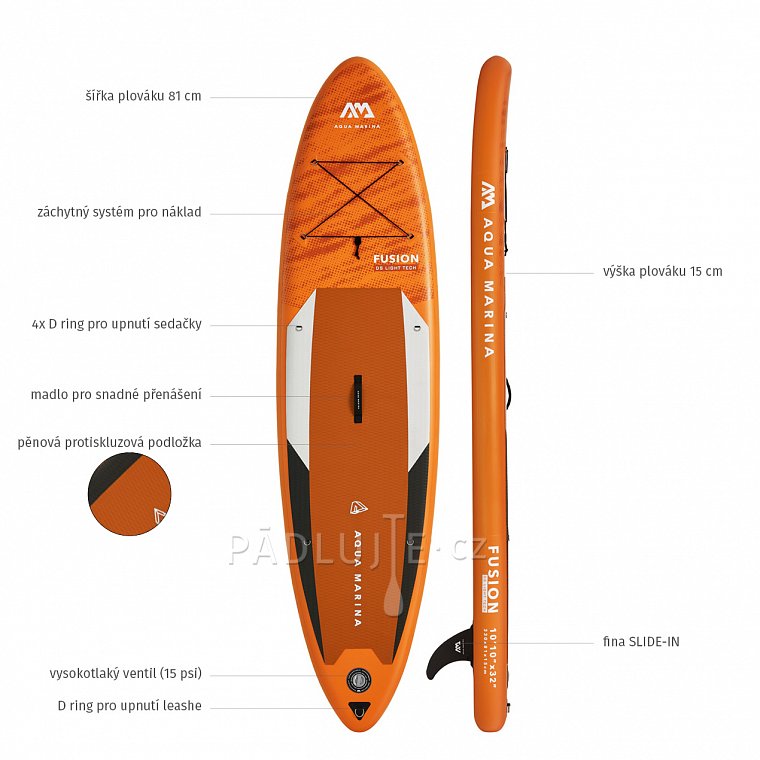 Paddleboard AQUA MARINA FUSION 10'10 SADA