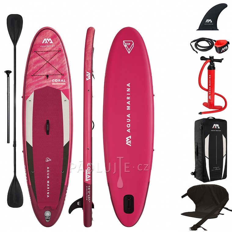 Paddleboard AQUA MARINA CORAL 10'2 SADA 2021