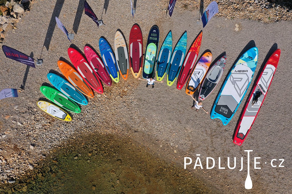 Paddleboardy AQUA MARINA všechny modely 2021