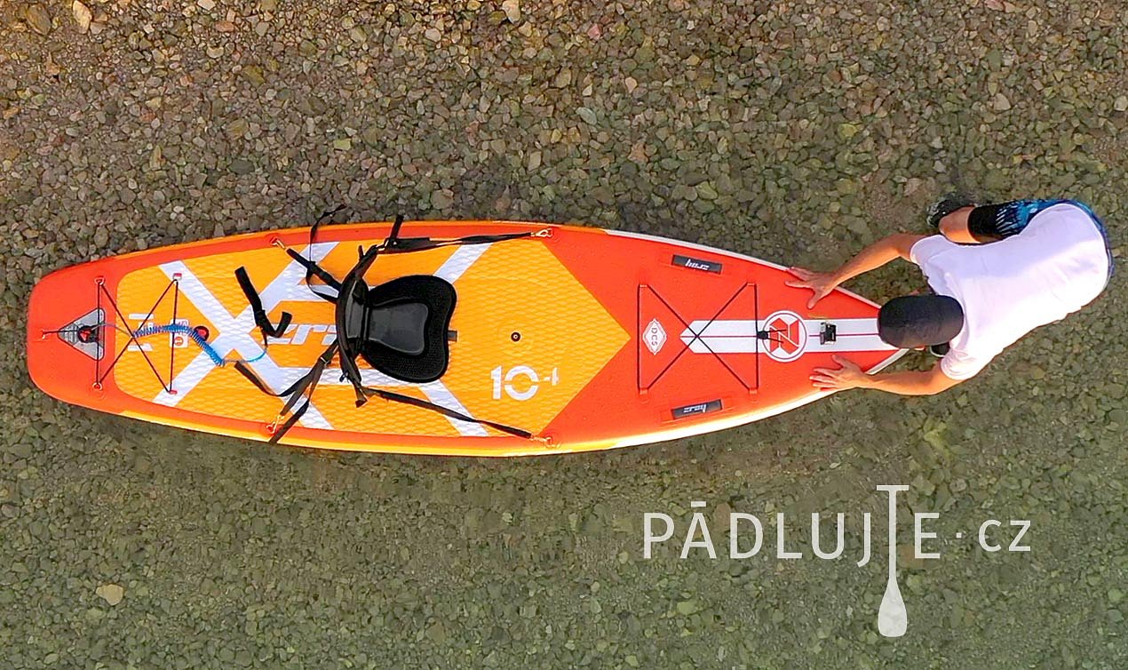 Paddleboard ZRAY F1 FURY 10'4 s pádlem - nafukovací paddleboard, windsurfing a kajak