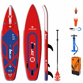 Paddleboard ZRAY F2 FURY PRO 11'0 s pádlem - nafukovací paddleboard, windsurfing a kajak