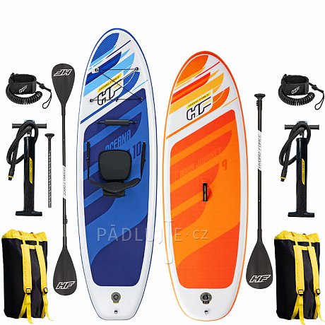 HYDRO FORCE OCEANA COMBO 10'0, AQUA JOURNEY 9'0 - Rodinná sada nafukovacích paddleboardů